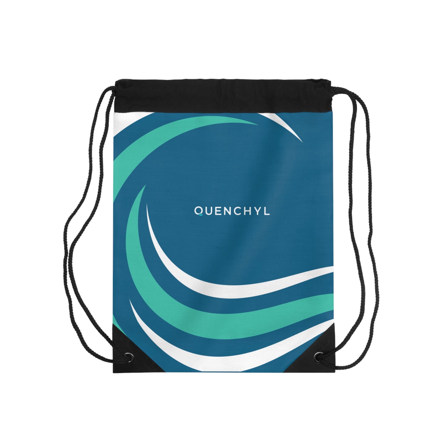 Quenchyl Swirl Drawstring Gym Bag