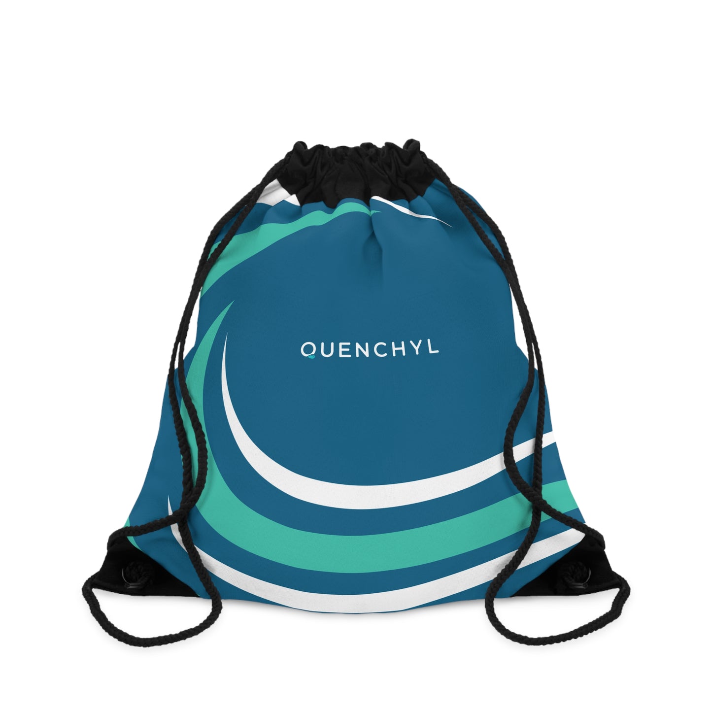 Quenchyl Swirl Drawstring Gym Bag